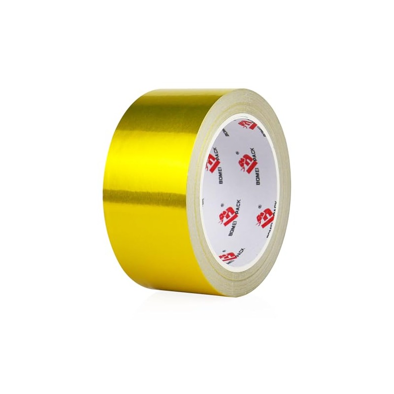 BOMEI PACK Aluminum Foil Tape, Gold, 2 Inch x 90