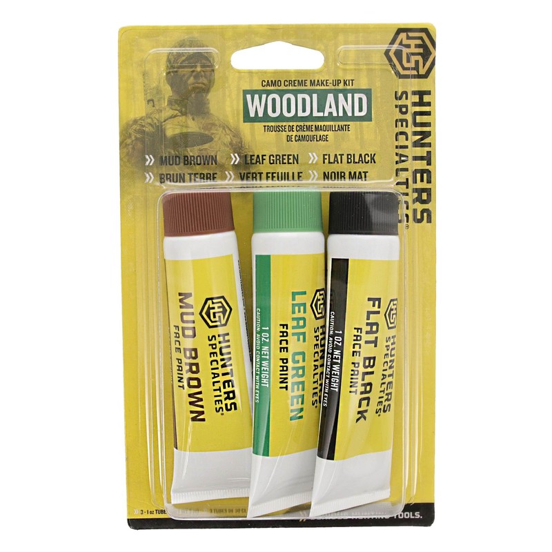 Hunters Specialties Long-Lasting Easy-to-Use Concealment Camo Creme Tube Makeup for