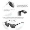 Missfive 2 Pack Light Bifocal Sun Reading Glasses for Men,