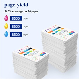 Pristar Compatible with HP 31 32XL Ink Bottle Set Replacement for HP Smart Tank Ink Refill 5101 5000 6001 7301 7602 7001 5102 Plus 651 551 455 457 450, 100 ML for 31 Color Ink Refill Bottles, 3 Pack