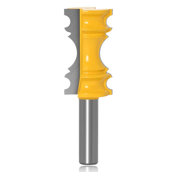 Mesee Crown Molding Router Bit, 1/2 Inch Shank Chair Rail