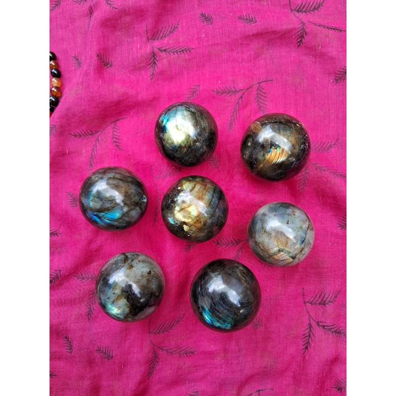Labradorite Flashy Sphere - Crystal Ball, Gemstone Globe, 45-50MM