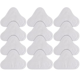 Sgizoku Microfiber Steam Mop Pad Replacement Compatible with H2O H20 Mop X5 Steam Steam Cleaners Washable & Reusable - 12 Pack