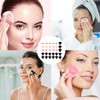 30 Pcs Powder Puff, Triangle Powder Puff, Reusable with Strap