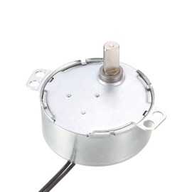 sourcing map Synchronous Synchron Motor AC 220-240V 4W 20-24RPM/MIN 50-60Hz CCW for Hand-Made, Model or Guide Motor