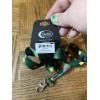 Silver Moon Christmas Lanyard Holiday Lights