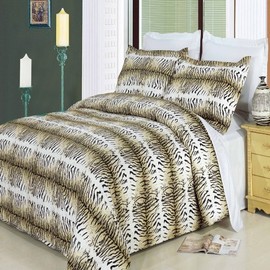 Royal Bedding Safari 3-Piece King/California King Duvet Cover Set 100% Cotton 300 Thread Count