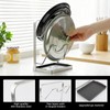304 Stainless Steel Pot Lid Holder While Cooking,Kitchen Pot Lid