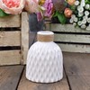Vase Flower Ceramic White Vases Bottle Shaped Decorative Wedding Table