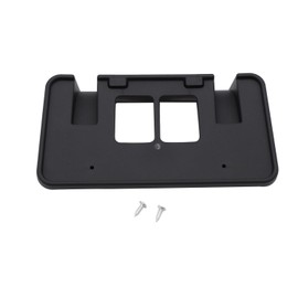 1 Set Black SHLPDFM Front License Plate Tag Mounting Bracket Holder with Screws 5C3Z-17A385-AA 5C3Z17A385AA Fits for Ford Super Duty (F-250, F-350, F-450, F-550) 2005-2007