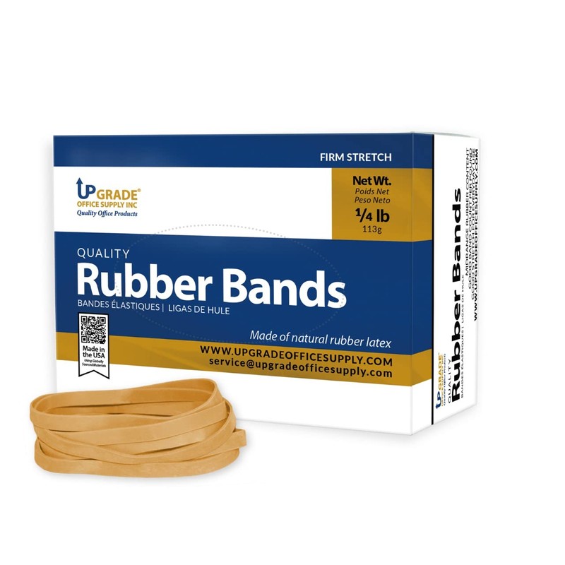 Upgrade Office Supply UPG22964 Rubber Bands, Size #64 (3-1/2” x