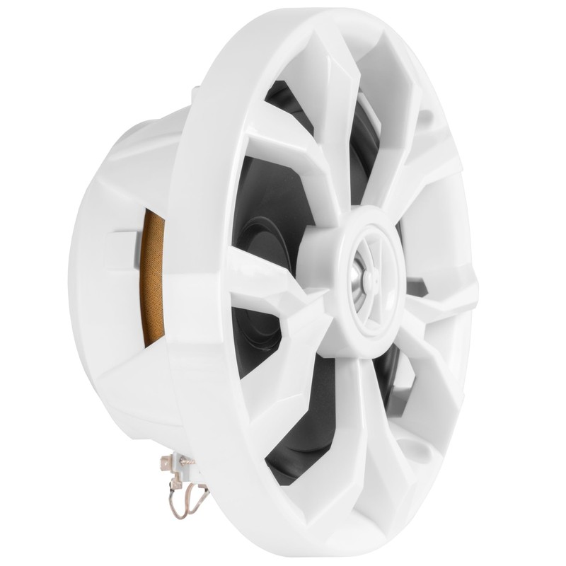 BELVA BBMS65W 400W Peak (200W RMS) 6.5" 2-Way White Coaxial