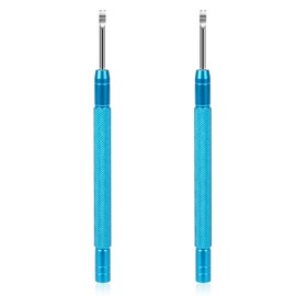 KALIONE 2 Packs Watch Hand Remover Tools, Multifunction Needle Remove, Professional Watchmaker Repair Tools, Puller Watch Hand Remover Setting Tool for Watch Hands Repair Replace, Blue