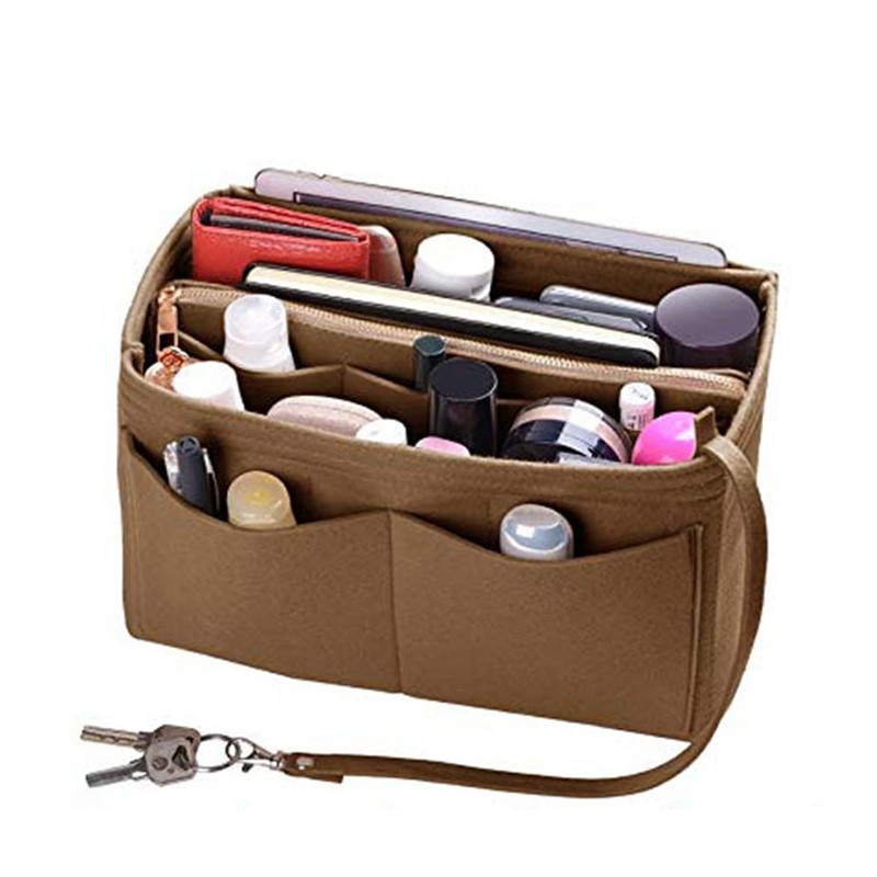 SUQ Handbag Organiser Insert Shaper, 2 in1 Bag Insert with