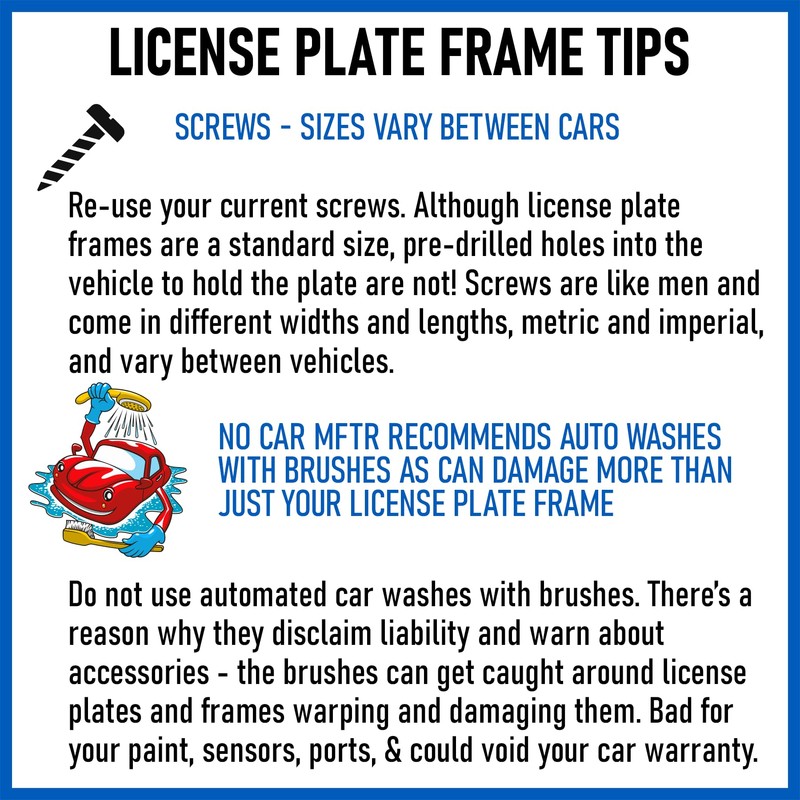 Anti Woke License Plate Frame Normal Conservative Values Message Car