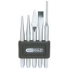 KS Tools 156.0160 Punch + chisel set 5 pcs