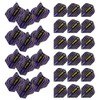 WINMAU Prism Alpha Fyre Black, Blue & Yellow Dart Flights