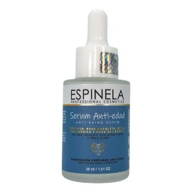 Suero Facial Espinela Antiedad con Ácido Hialurónico para Todo Tipo de Piel, 30 ml