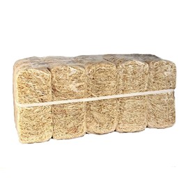 Doubleyou Geovlies & Baustoffe Natural Wood Wool for the Easter Nest Wood Wool Easter Egg Decorative Grass (5 kg)