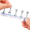 Heclia Nagelhalter zum Lackieren von Nägeln 2 Sets Nagelständer für