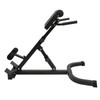 Roman Chair Back Extension Machine,Multi-Functional Foldable Hyperextension Roman Chair,Adjustable Telescopic