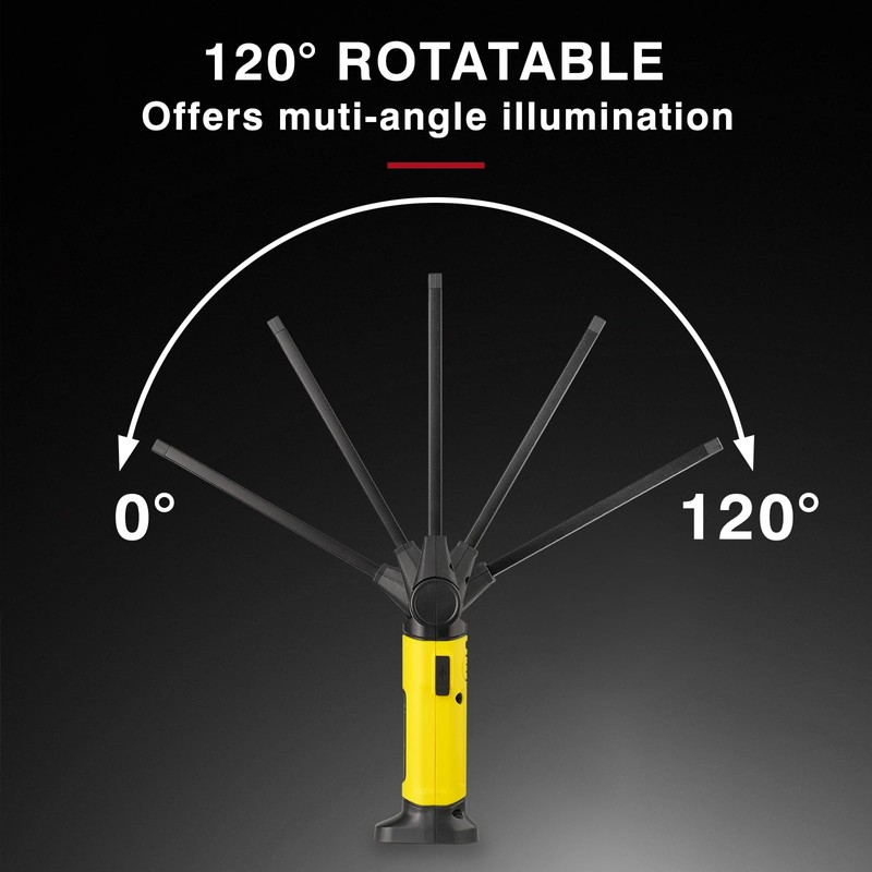 Napatyre Mechanic Light,1000 Lumens Rechargeable LED Work Light with Magnetic
