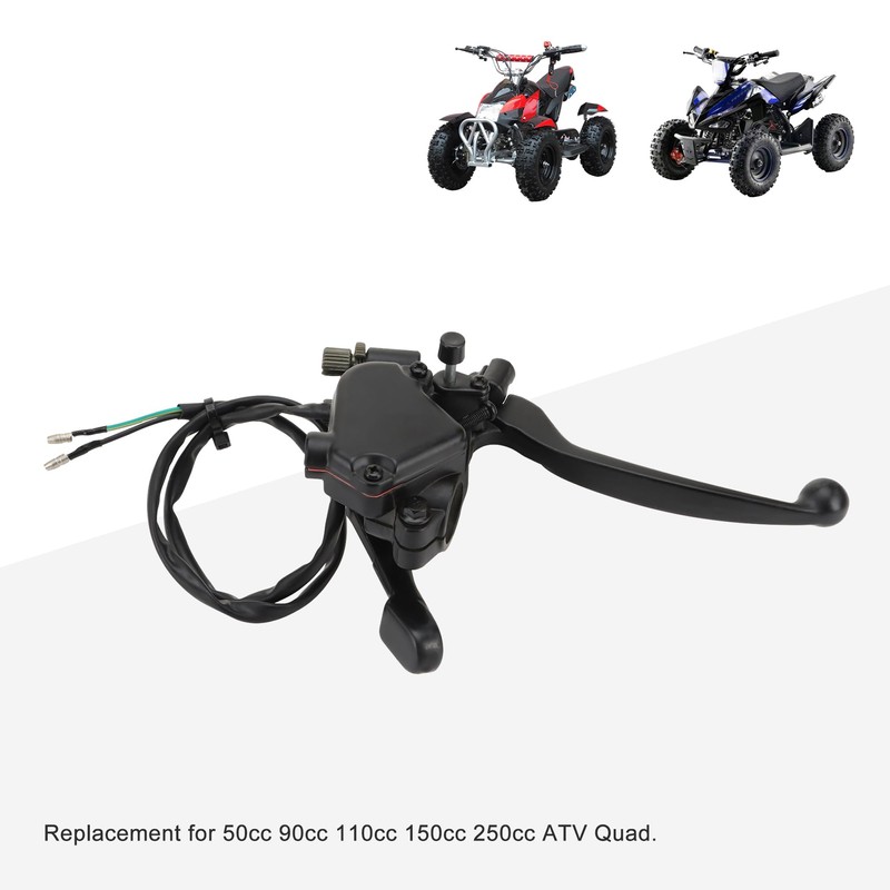 GOOFIT Throttle Accelerator 7/8" 22mm Thumb with Dual Brake Lever