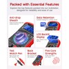 ULTRICS Digital Multimeter Voltmeter Ammeter Ohmmeter with Test Leads, Multi