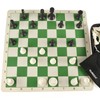 OUMODA 4" King Tournament Chess Set Foldable 20" Silicone Chess