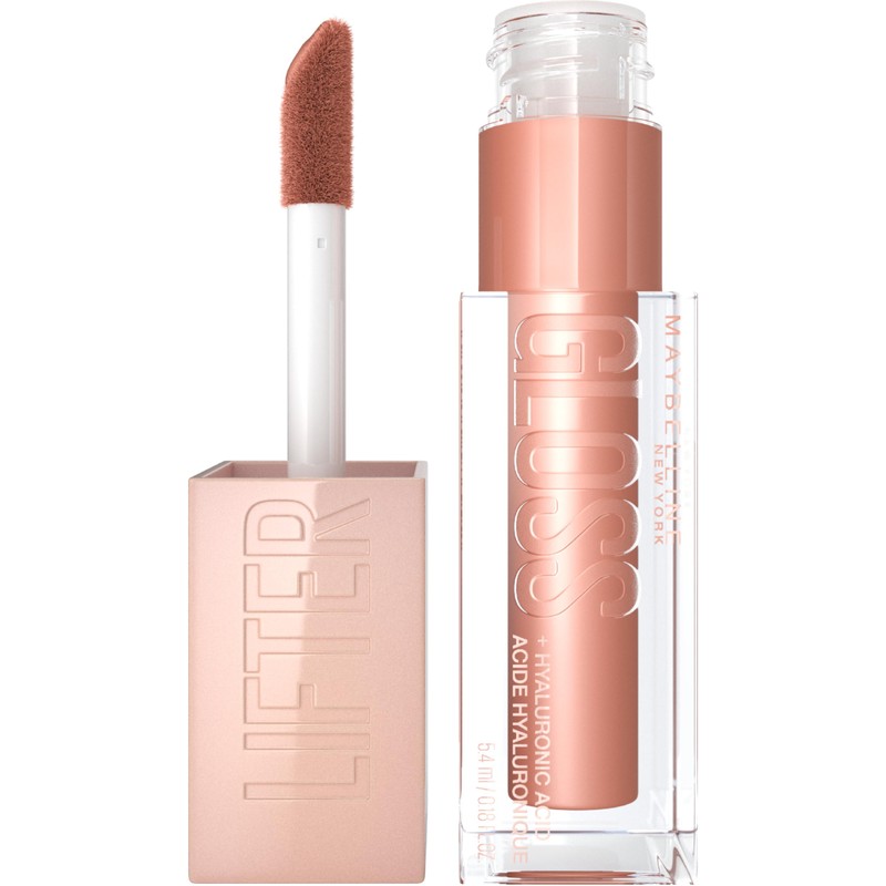 Maybelline Lifter Gloss Lip Gloss Makeup With Hyaluronic Acid, Hydrating,