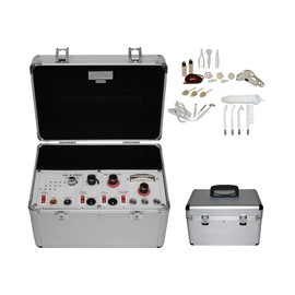 Portable Professional 5-in-1 Facial Machine, Multifunction Spa Equipment with High Frequency, and Galvanic Facial