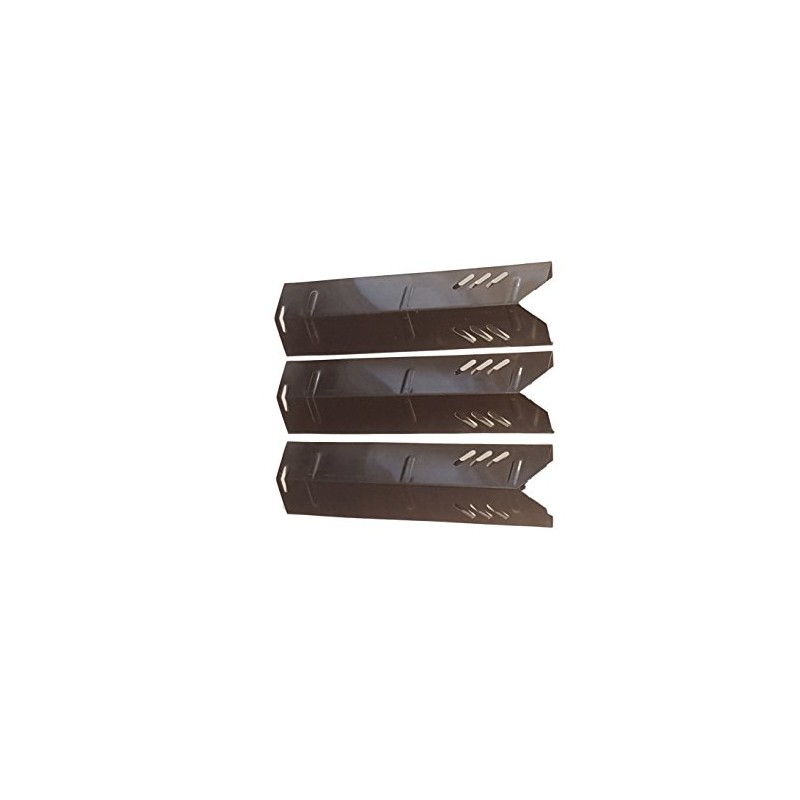 Set of 3 Stainless Steel Heat Plates for Uniflame Grills