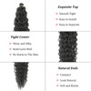 Grey Boho Hair for Braiding Deep Wave Curly Wavy Braiding