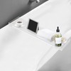 Bathtub Tray, Acrylic Bath Tray, Wine Glass Book Holder Bath