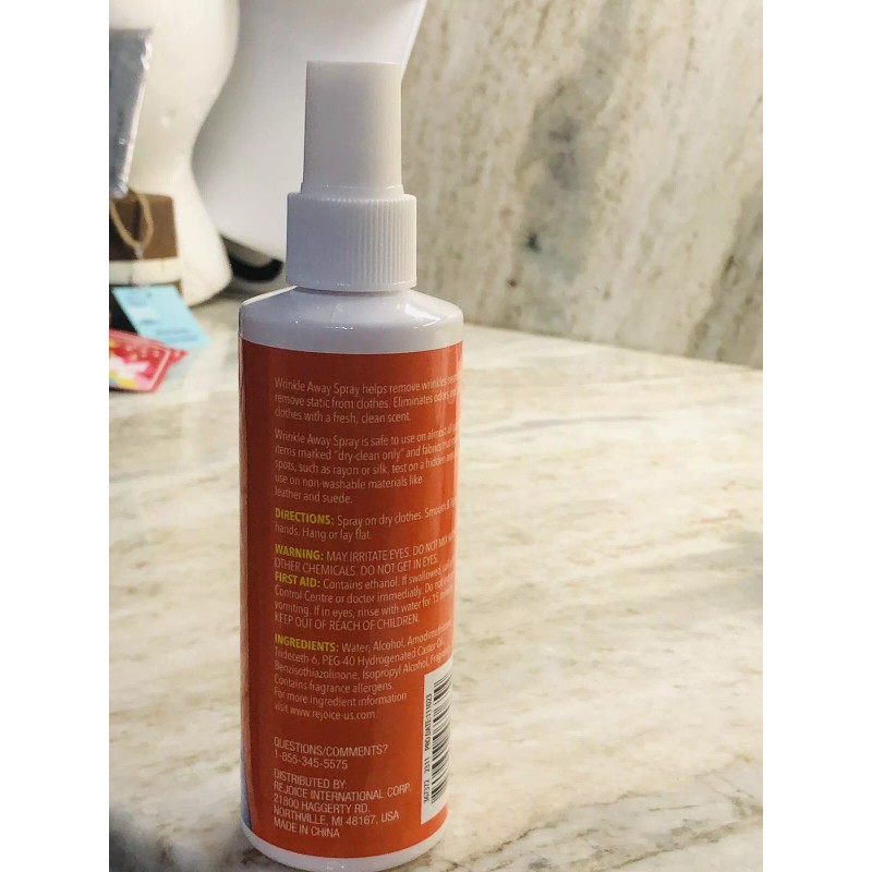 Homebright Release Wrinkles Away Spray, 6 oz