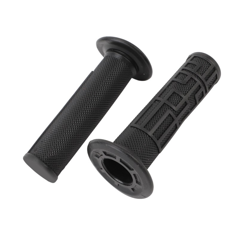 1 Pair Motorcycle Handlebar Grip Anti Slip Left Right Rubber