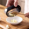Garlic Press Rocker, Stainless Steel Garlic Mincer Tool, Easy-Squeeze Garlic