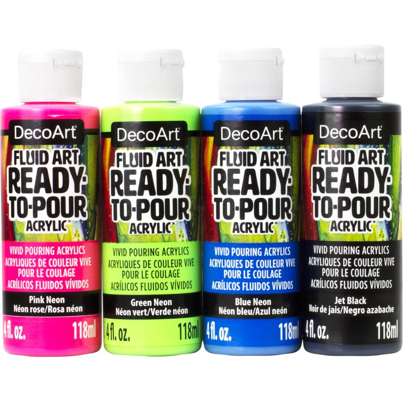 DECO ART NEON Blast Paint Pouring Pack
