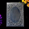 KWELLAM Leaves Oval Frame Plastic Embossing Folders for Card Making