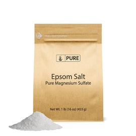 미국 퓨어 식용 앱섬 솔트 마그네슘 설페이트 무향 Food Grade 16oz(453g) USA Pure Edible Epsom Salt Magnesium Sulfate Unscented Food Grade 16oz (453g)