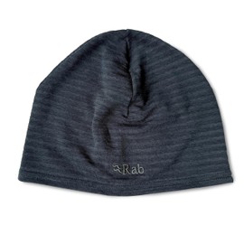 Rab Filament Beanie - Lightweight Fleece Skull Cap for Climbing, Skiing, & Mountaineering - Black - One Size