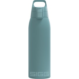 SIGG - Insulated Water Bottle - Shield Therm One Morning Blue - Suitable For Carbonated Beverages - Leakproof - Dishwasher Safe - BPA Free - 90% Recycled Stainless Steel - Pink - 34 Oz