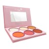 Paleta 6 Tonos Rubor Iluminador Sunkissed Simply Bella Orig Sunkissed