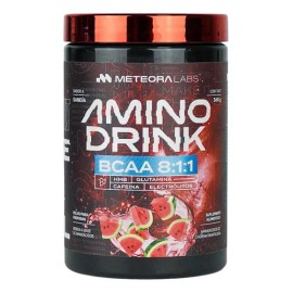 Amino Drink BCAA Meteora Labs Sabor Sandía 360g Glutamina HMB Caf y Electrolitos                                                                      