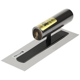 Kajiwara Trowel Seisakusho Shigetsugu Hishika, Stainless Steel, SHINARI Square Shape, 0.02 inch (0.5 mm), Thickness 9.4 inches (240 mm)