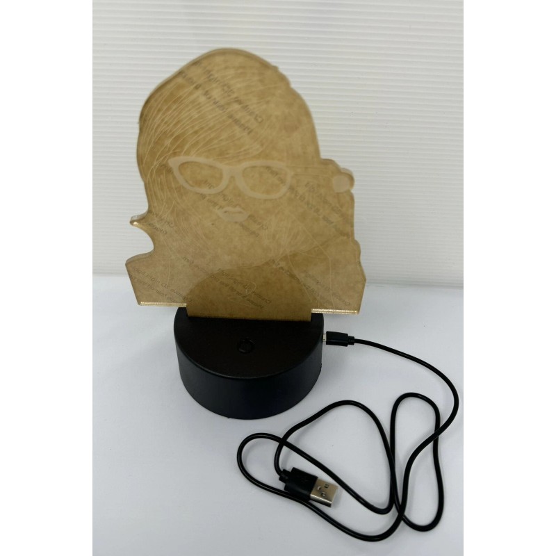 3D Creative Taylor 3D Creative Visualization Lamp With 7 Colors