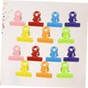 Operitacx 60 Pcs Paper Binder Clips Bill Binder Mini Binders