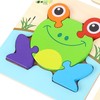 5pcs Baby Jigsaw Puzzles Animal Shaped Colorful Printing Educational Hands