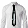 Yakuna Fish Men's Tie Mackerel Salmon Sea Artistic Features Men's