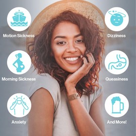 Blisslets Acupressure Relief Band - Classics Pack (Small) - Stylish Wellness Bracelets for Queasiness Relief | Travel, Pregnancy, Cruise